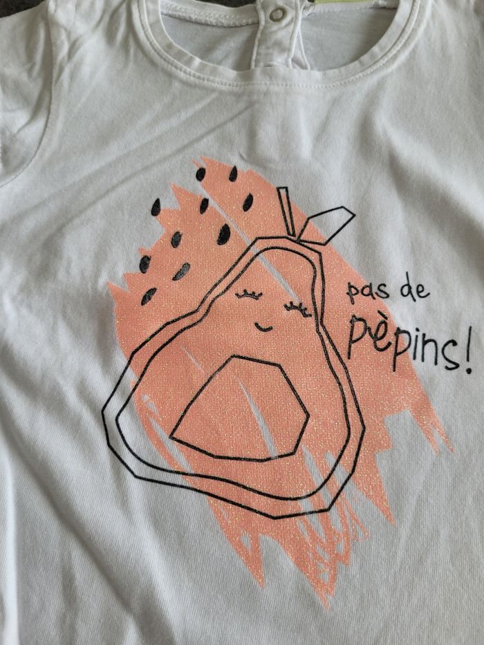 Tee-shirt - 12 mois - - photo numéro 2