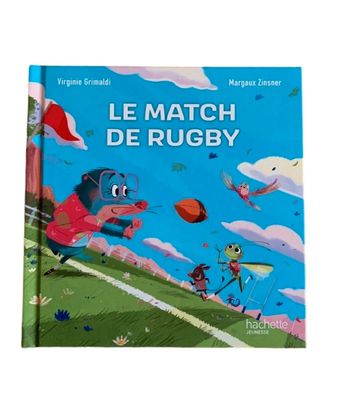 Livre le match de rugby 💙hachette jeunesse 🌺