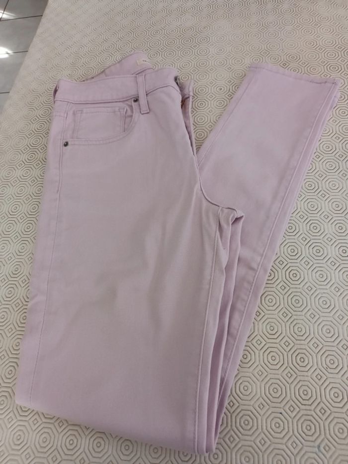 Jean Levis T 37 skinny rose