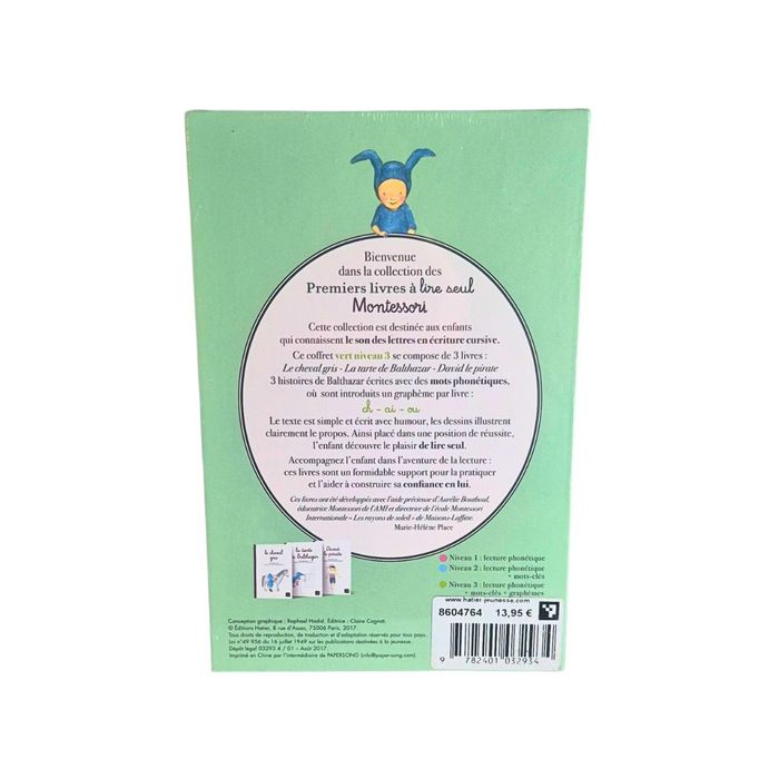 Balthazar Montessori – 3 autres histoires – Coffret lecture phonétique – Neuf - photo numéro 3