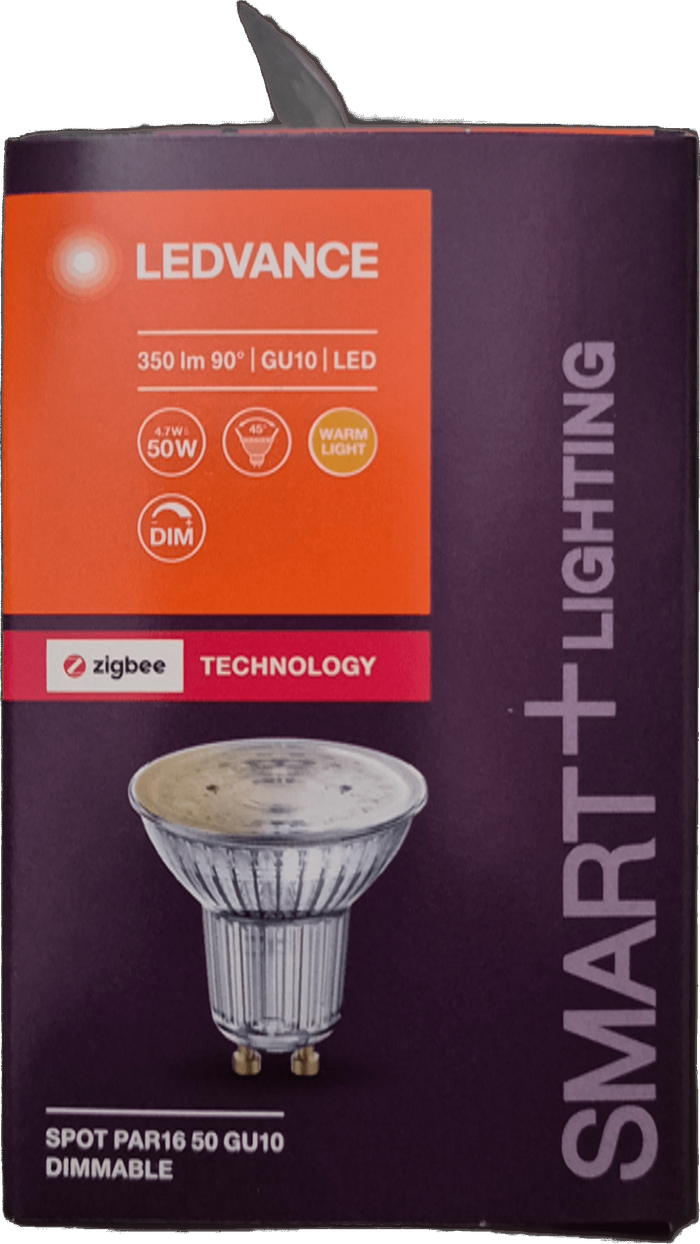 Lot de 4 Leds connectées dimmables GU10 Ledvance - photo numéro 2