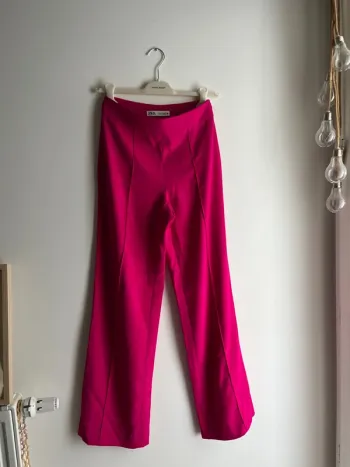 Pantalon à jambe large