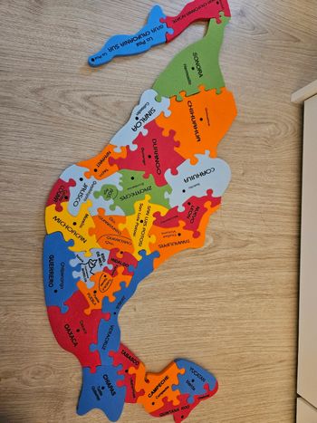 Puzzle provinces Mexique