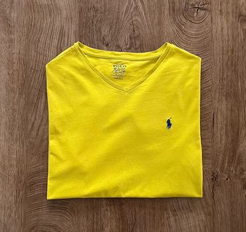 T.shirt jaune Polo Ralph Lauren pour homme, taille L