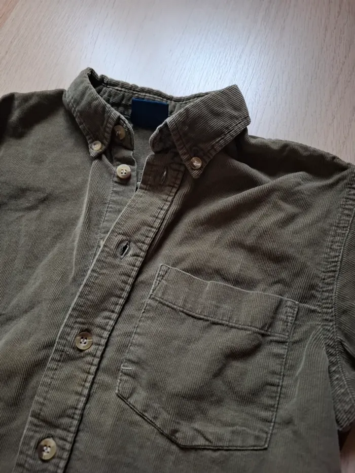 Ensemble chemise + veste en velours 6 ans - photo numéro 6