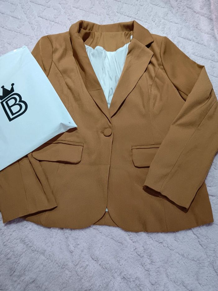 Blazer moutarde - photo numéro 2