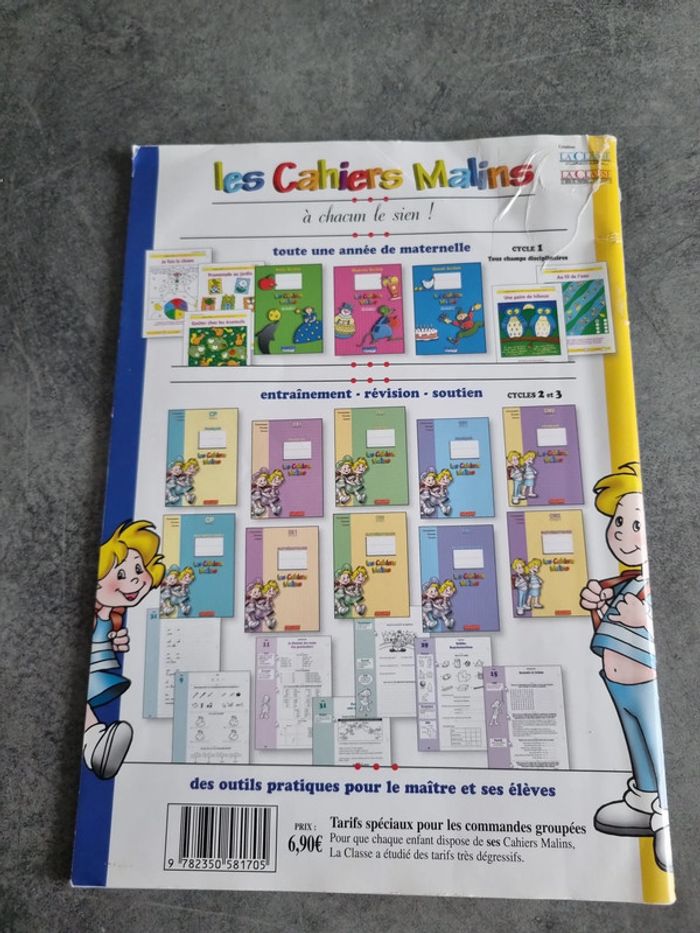 Cahier de soutien scolaire "Les cahiers malins" CM1 Français - photo numéro 9