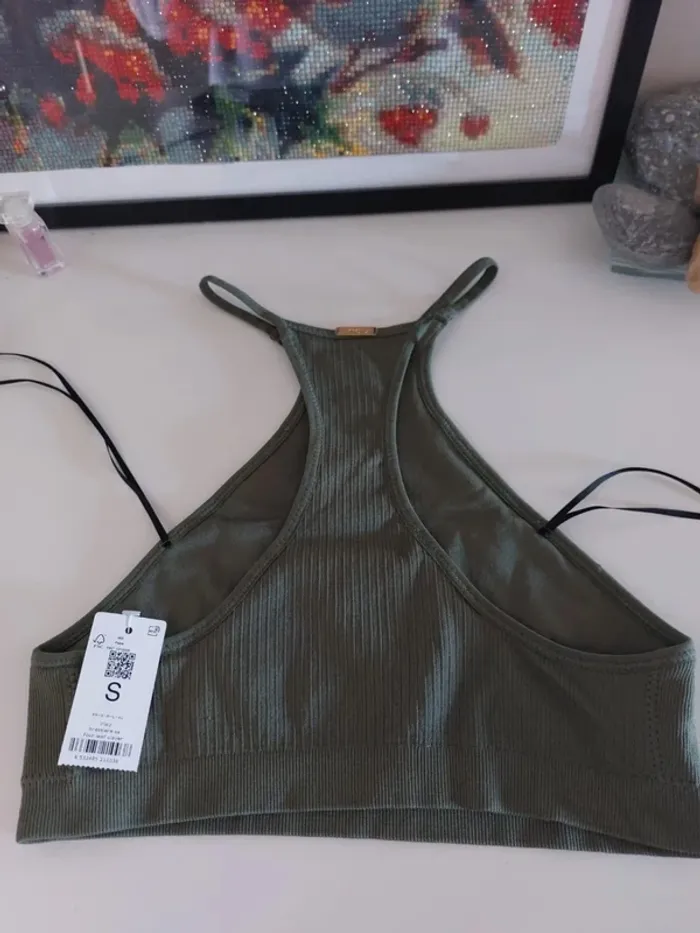 Brassière kaki undiz S - photo numéro 2