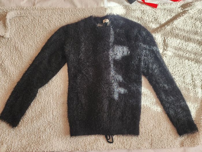 Pull tout doux noir TU 36/42 - photo numéro 2