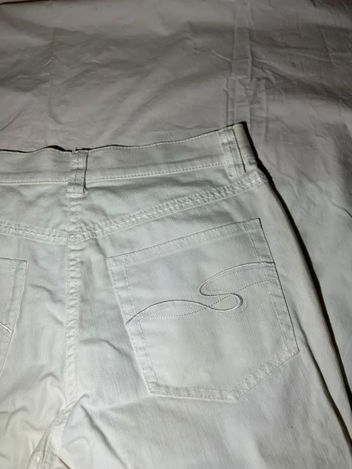 Jean blanc lebek - photo numéro 9