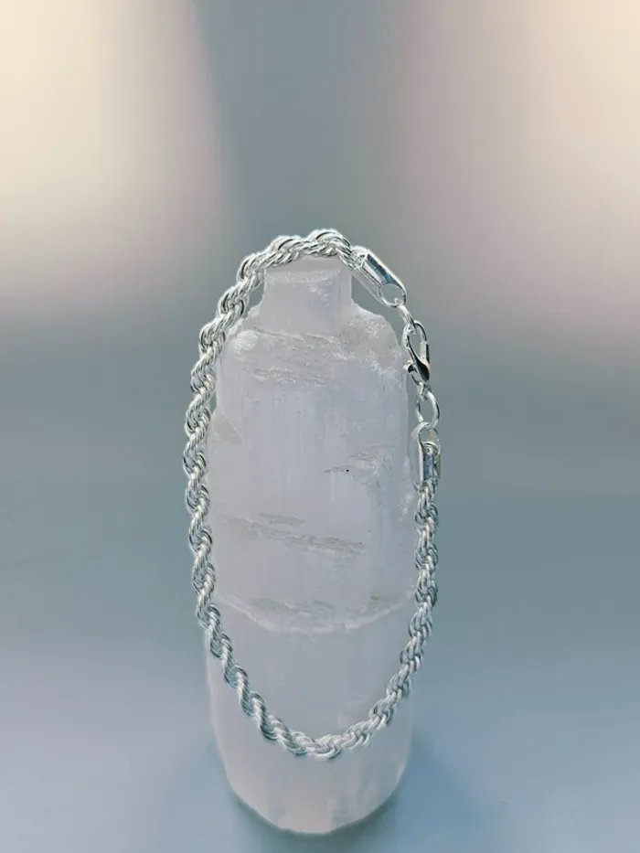 Bracelet acier inoxydable torsadé fin - photo numéro 4