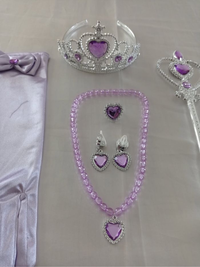 Lot accessoires violet princesse 3-6ans - photo numéro 5