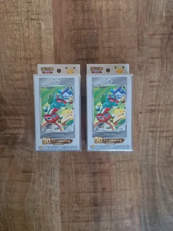 2 Pokémon 30e anniversaire Partenaire Original Illustration Spéciale Vol.1 Chinois (Boîte Surprise)