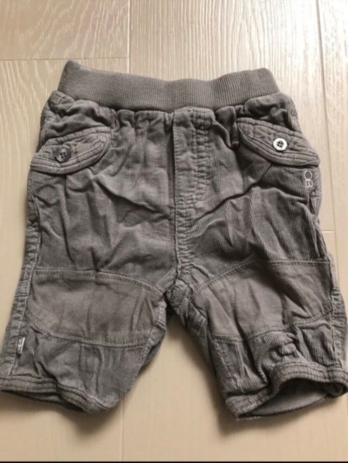 Pantalon velours 1 mois