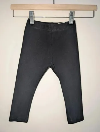Legging noir fille taille 24 mois Kiabi