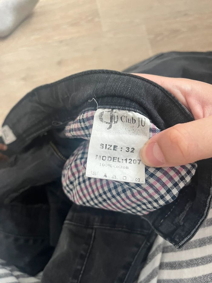 Jean anthracite taille W32/FR42 club ju - photo numéro 4