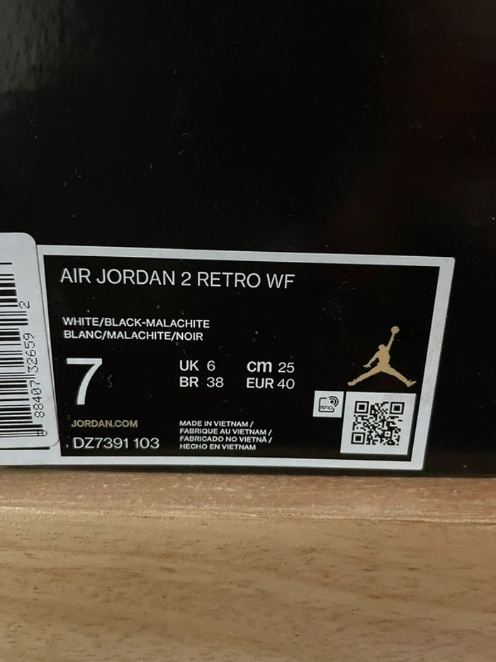 Air Jordan 2 rétro taille 40 - photo numéro 7