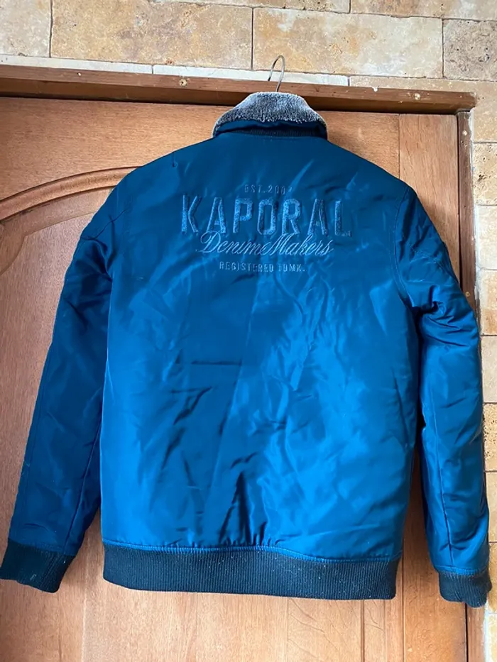 Manteau kaporal garçon bleu - photo numéro 3