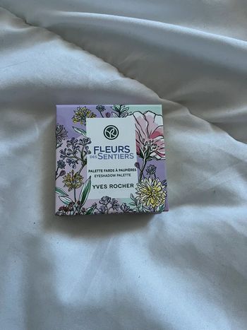 Palette de fard à paupière Yves Rocher édition limitée Fleurs des sentiers