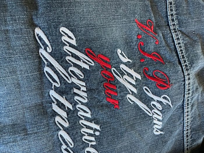 Veste en jean over size - photo numéro 7