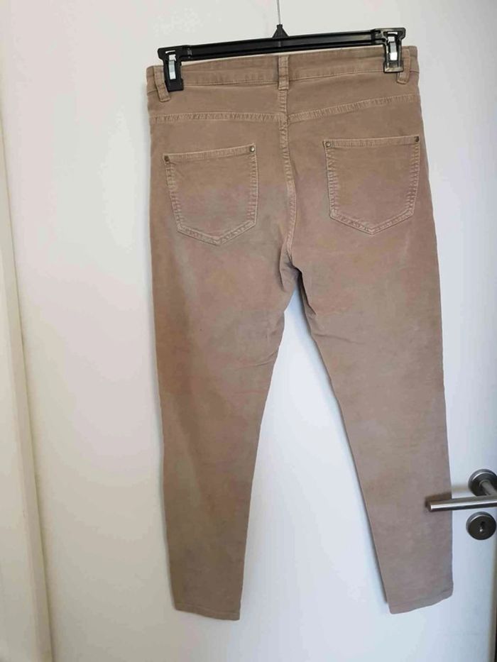 Pantalon style velour taille 40 - photo numéro 5