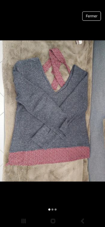 Pull col en V