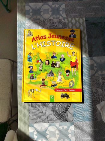 Livre Atlas Jeunesse- L'Histoire.