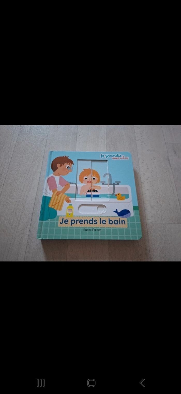 Livre je prends mon bain