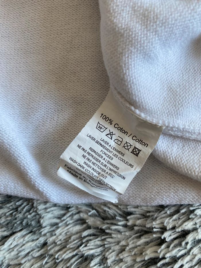 Gilet blanc Arsène et les pipelettes - 6 ans - photo numéro 3