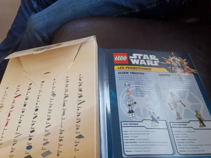 Manuel de construction star wars. (pas de pièces). - photo numéro 3
