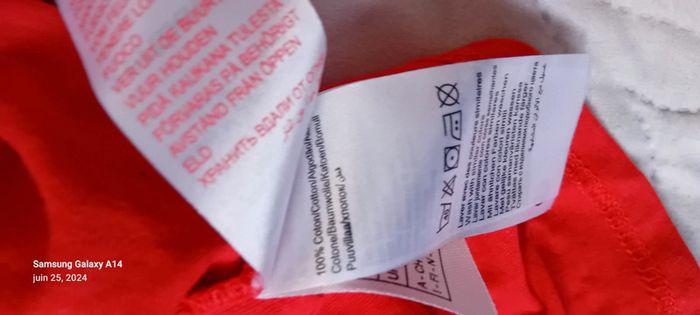 Tunique débardeur avec broderies rouge fille 10 ans vert baudet - photo numéro 16