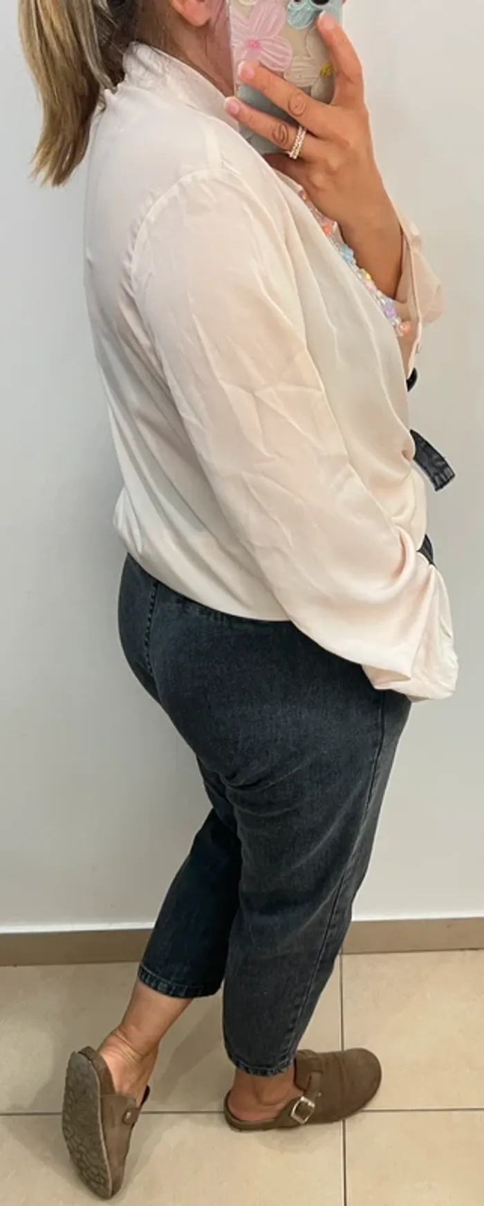 Blouse Fluide Col Croisée Lucy Paris - photo numéro 5