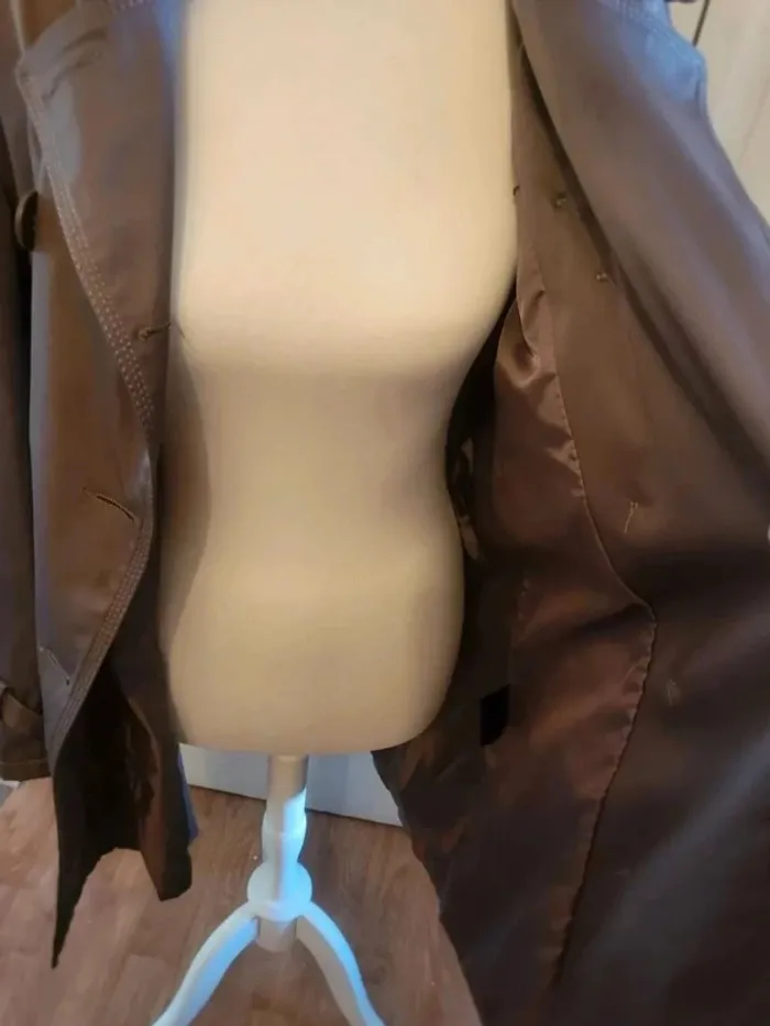Trench imperméable marron Wangli - Taille XXL - photo numéro 10