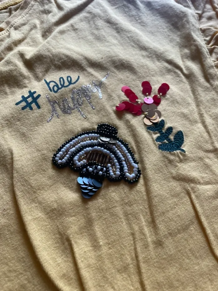 Lot t shirts fille 10 ans - photo numéro 5