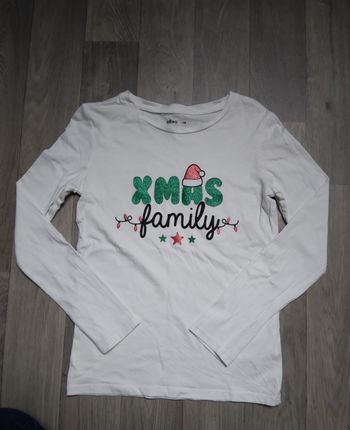 T-shirt fille Noël 10 ans
