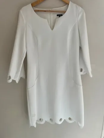 Robe blanche Caroline Biss