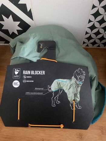 Parka rain blocker Hurtta Green édition