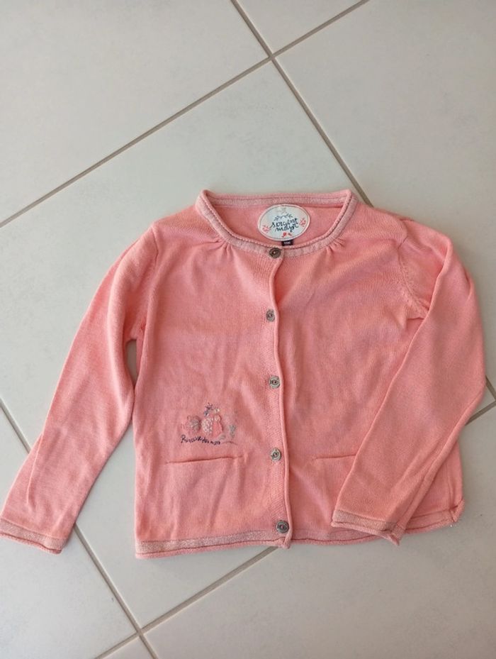Gilet rose Sergent major taille 4 ans