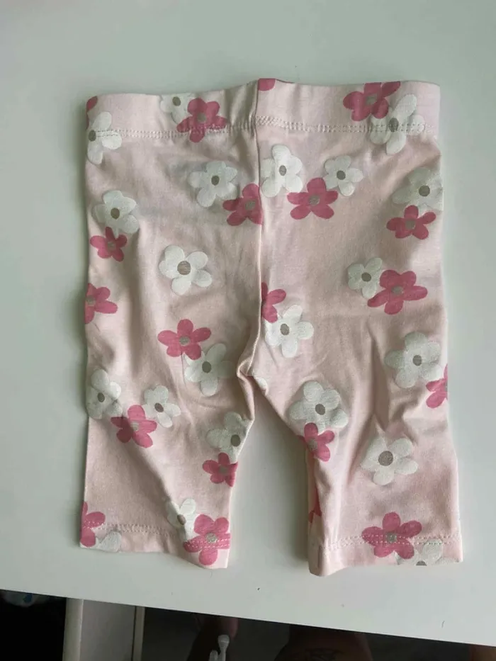 Lot de 10 bas : 9 leggings et 1 pantalon, fille 6-9 mois - photo numéro 5