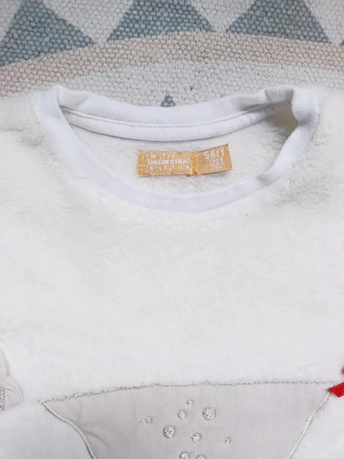 Pyjama chaud Noël Orchestra 5 ans Parfait État - photo numéro 3