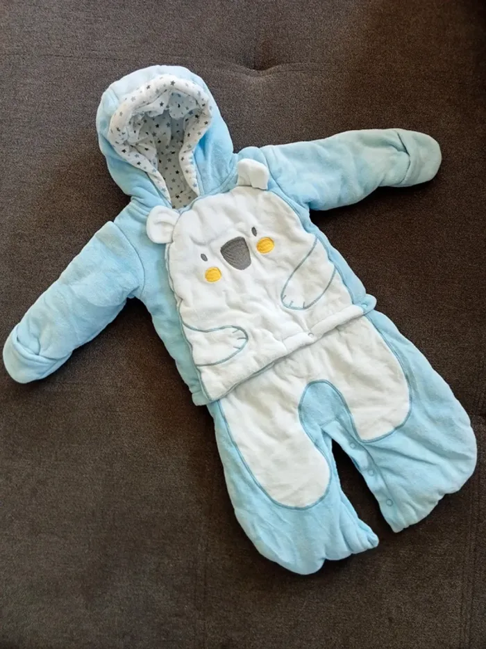 Combipilote nid d'ange 3 mois garçon ou fille