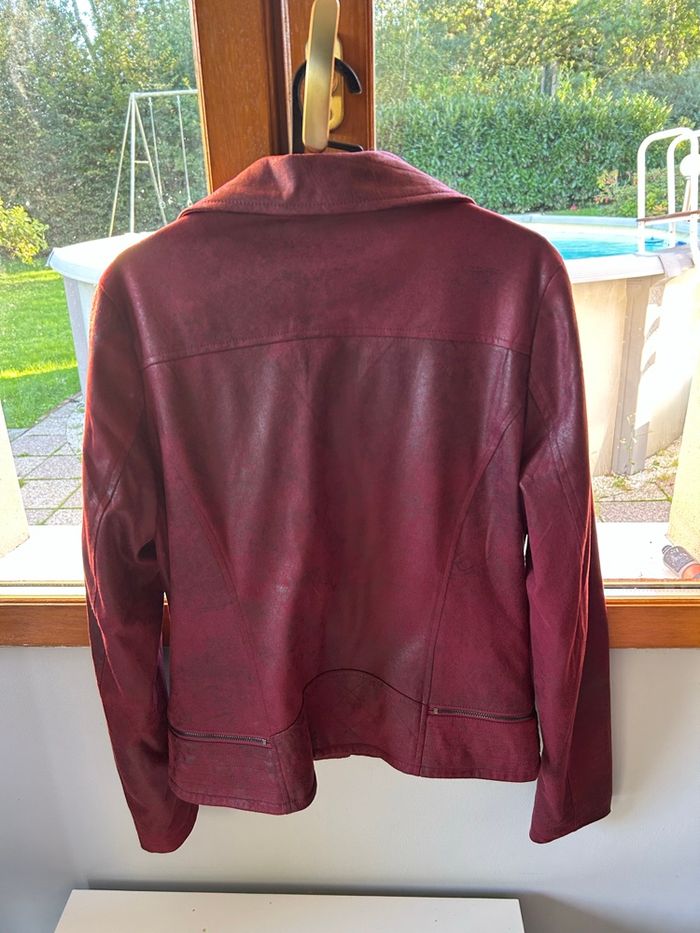 Veste bordeaux - photo numéro 2