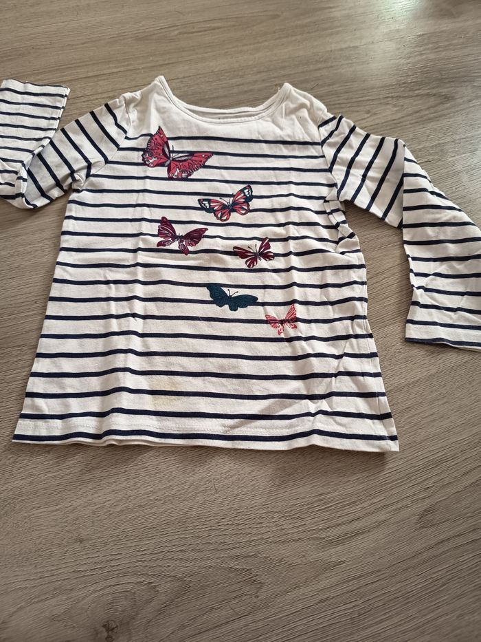 Tee shirt manche longue 4 ans