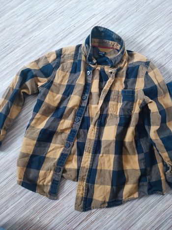 Chemise manches longues garçon 5 ans 