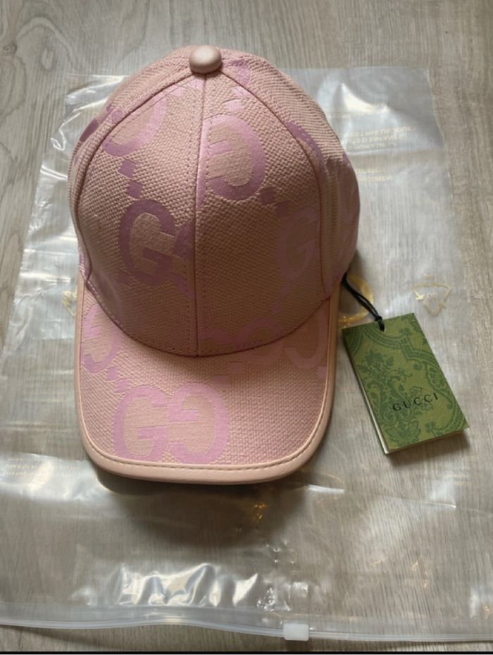 Casquette gucci rose - photo numéro 4
