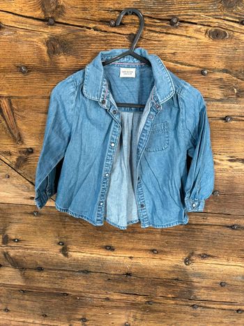 Chemise en jean 12 mois