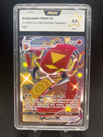 Carte Pokémon Scolocendre sv109 PCA 9,5