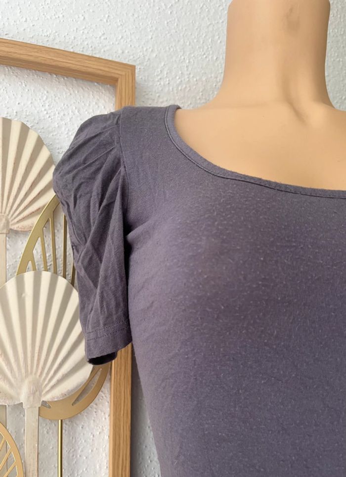 T-shirt vintage à manches courtes bouffante Jennyfer taille S - photo numéro 2