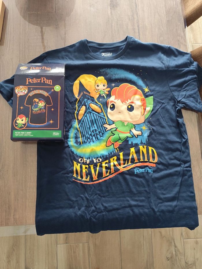 Coffret Disney Peter pan tee shirt pop - photo numéro 2