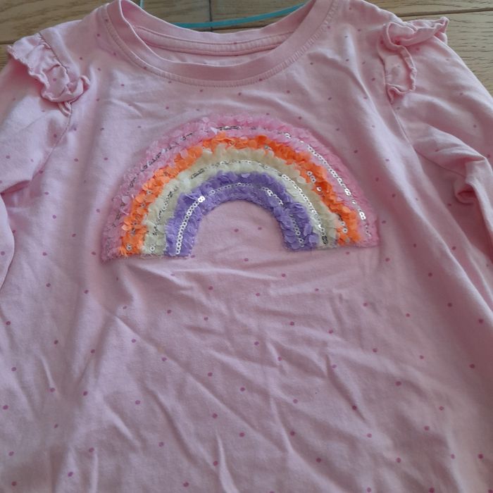 Tee-shirt manches longues primark 5/6ans - photo numéro 2